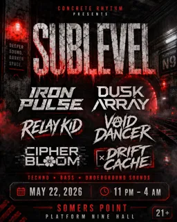 SUBLEVEL flyer