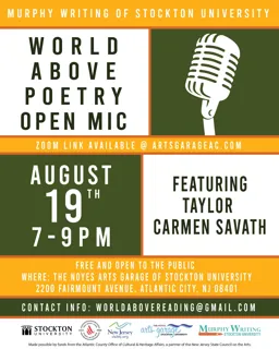 World Above Poetry Open Mic flyer